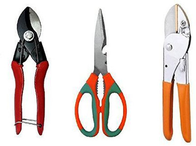 JetFire Gardening Tool Set of 3 (Scissor - Pruner - Cutter) Garden Tool Kit(3 Tools)
