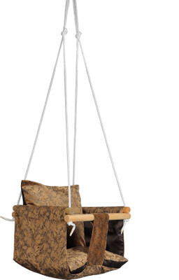 Swingzy Cotton, Wooden Hammock(Brown)