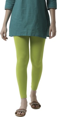 De Moza Western Wear Legging(Green, Solid)