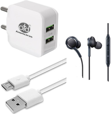 OTD Wall Charger Accessory Combo for SSKY Y777 Fire, SSKY Y888, SSKY Y999 Reno, STK Stk Ace Plus(Multicolor)