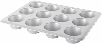 IKEA Aluminium Cupcake/Muffin Mould 12(Pack of 1)