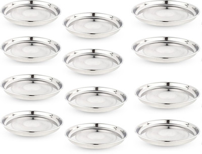 NEELAM SNPT012D_Set of 12 Dinner Plate(Pack of 12, Microwave Safe)