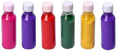 Radhakrishan Pack of 6 Rangoli Powder(Multicolor)