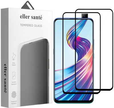 eller santé Edge To Edge Tempered Glass for Vivo V15 Pro(Pack of 2)