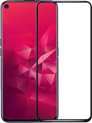 Karpine Edge To Edge Tempered Glass for Realme 6i, Realme 6(Pack of 1)