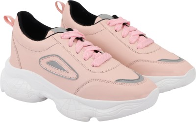 SHOETOPIA Casual Comfortable, Walking, Running Shoes For Girls For Women(Pink)
