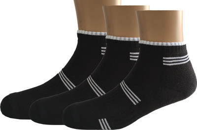 GENTEEL Men & Women Striped Ankle Length(Pack of 3)
