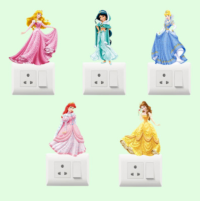 Creatick Studio 12 cm Decorative switch Board sticker size:-12cmX11cm Self Adhesive Sticker(Pack of 1)