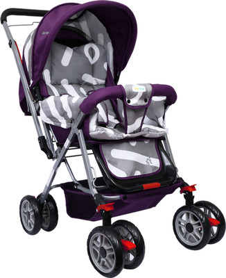 1st Step Yoyo Baby With 5 Point Safety Harness And Reversible HandleBar Stroller (3, Purple) For Rs. 300 @ 95 %