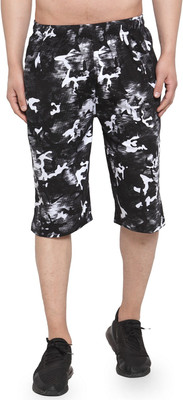 UZARUS Printed Men Three Fourths