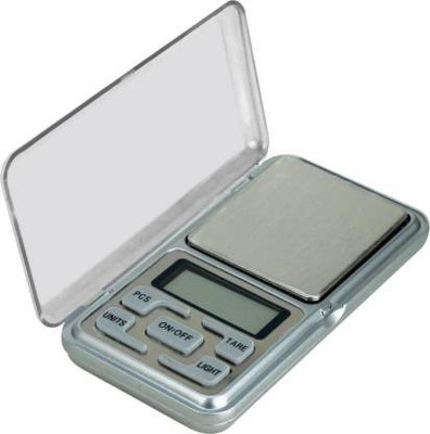 Jaydison Digital LCD Display Jwellery And Gems 0.1 To 200 Gm Weighing Unit GM,OZ,TL,CT Gold Silver Pocket Weighing Scale (silver colour) Weighing Scale(Silver)