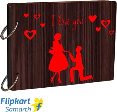 Khirki Valentines Day Gift for Loved Ones Craft Scrapbook Album(Photo Size Supported: 2 x 4)