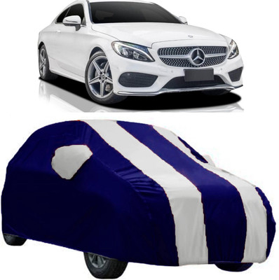 AutoRock Car Cover For Mercedes Benz C200 (With Mirror Pockets)(Multicolor)
