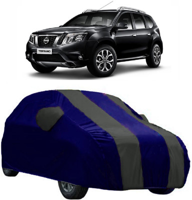 AutoRock Car Cover For Nissan Terrano (With Mirror Pockets)(Multicolor)