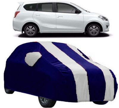 AutoRock Car Cover For Nissan Go (With Mirror Pockets)(Multicolor)