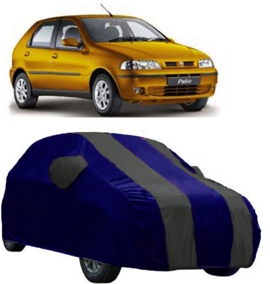 AutoKick Car Cover For Fiat Palio D (With Mirror Pockets)(Multicolor)