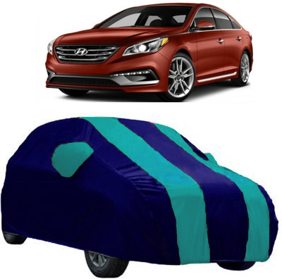 AutoKick Car Cover For Tata Sonata Fluidic (With Mirror Pockets)(Blue)