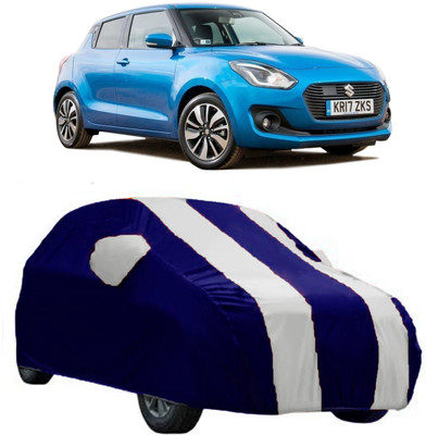 AutoRock Car Cover For Maruti Suzuki Swift (With Mirror Pockets)(Multicolor)