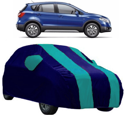 AutoRock Car Cover For Maruti Suzuki S-Cross (With Mirror Pockets)(Multicolor)