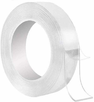 WANQLYN Double Sided Handheld Tape (Manual)(Set of 1, Transparent)