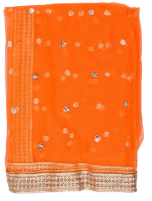 YOUTHQUAKE Net Embellished Women Dupatta