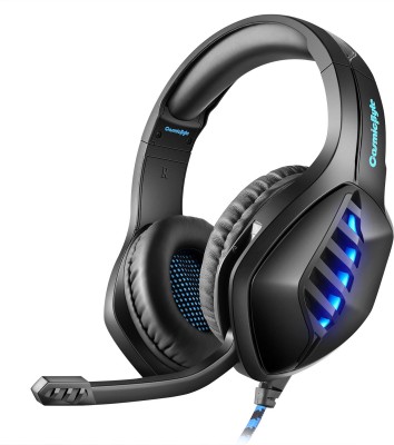 Cosmic Byte GS430 Wired Headset(Black, On the Ear)