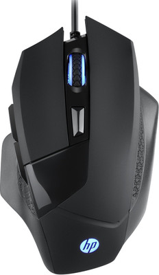 HP G200 Wired Optical Gaming Mouse(USB 3.0, Black)