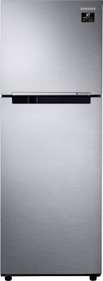 SAMSUNG 253 L Frost Free Double Door 2 Star Refrigerator(Elegant Inox, RT28T3042S8/NL)