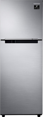 Samsung 253 L Frost Free Double Door 2 Star (2020) Refrigerator(Elegant Inox, RT28T3042S8/NL)