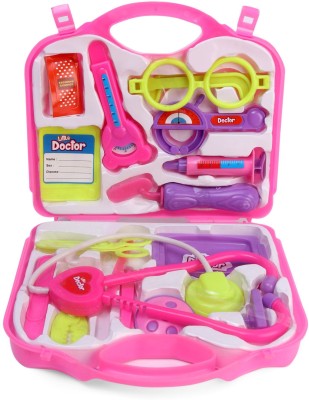 MSN Doctor Kit Toys for Kids Pretend Doctor Play Set Medical Carry-case Nurses Set