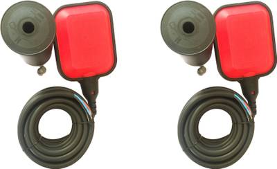 MEGAFLOW 220/230/250 Volts, IP 67 Float Switch Sensor for Water Level Controller with 2 Meter Wire: Select NO/NC Pack of 2 Wired Sensor Security System