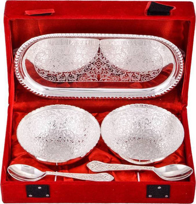 Arsalan Moon Light Beauty Chip & Dip Tray Serving Set(Pack of 1)