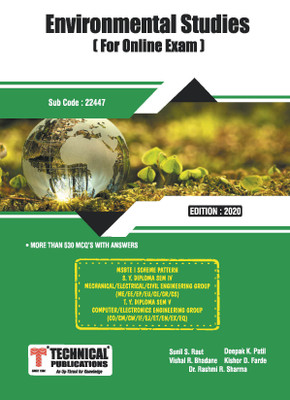 Environmental Studies for MSBTE I Scheme (IV - Mech./Civil - 22447)(English, Paperback, Sunil S. Raut, Vishal R. Bhadane, Deepak K. Patil, Kishor D. Farde, Dr. Rashmi R. Sharma)