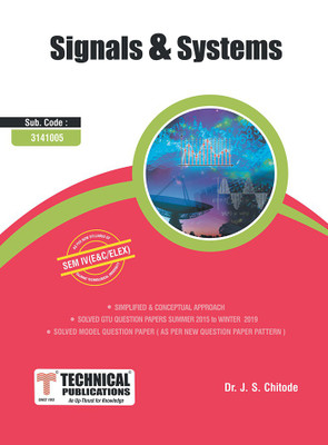 Signals & Systems for GTU University (IV- ELEX/ E&C -3141005)(English, Paperback, Dr. J.S.Chitode)