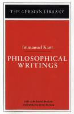 Philosophical Writings: Immanuel Kant(English, Paperback, unknown)