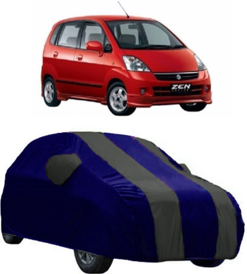 AutoRock Car Cover For Maruti Suzuki Zen Estilo (With Mirror Pockets)(Grey)