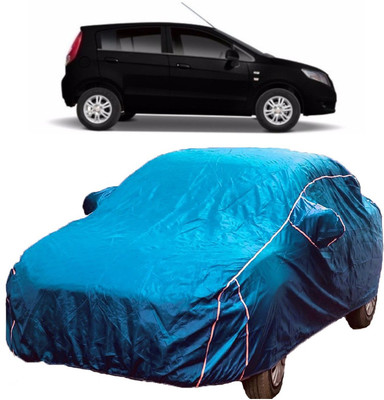 MoTRoX Car Cover For Chevrolet Sail UVA (With Mirror Pockets)(Blue)