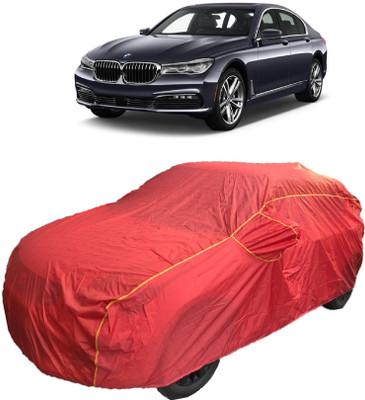 MoTRoX Car Cover For BMW 720D (With Mirror Pockets)(Red)