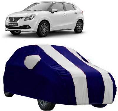 AutoRock Car Cover For Maruti Suzuki Baleno (With Mirror Pockets)(White)