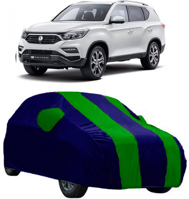 AutoRock Car Cover For Mahindra XUV 700 (With Mirror Pockets)(Green)