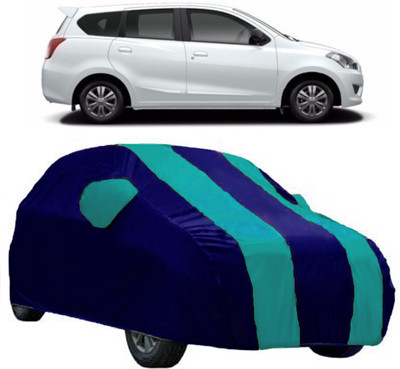 AutoRock Car Cover For Nissan Go (With Mirror Pockets)(Blue)