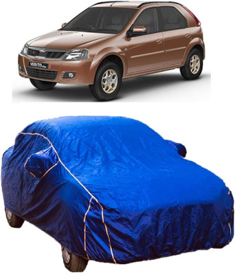 MoTRoX Car Cover For Mahindra Verito Vibe (With Mirror Pockets)(Blue)