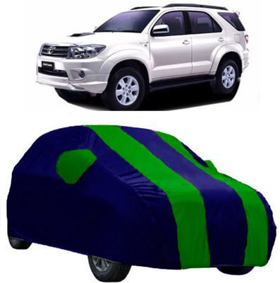 AutoRock Car Cover For Toyota Fortuner Old (With Mirror Pockets)(Green)