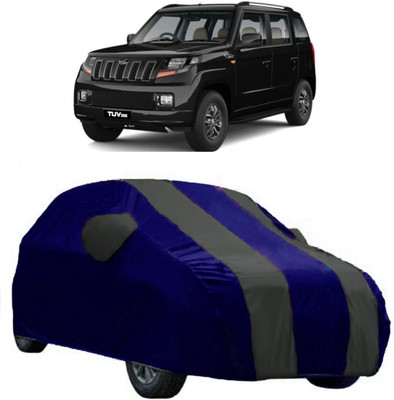 AutoRock Car Cover For Mahindra TUV300 (With Mirror Pockets)(Grey)