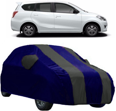AutoRock Car Cover For Nissan Go (With Mirror Pockets)(Grey)