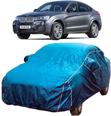 MoTRoX Car Cover For BMW X4 (With Mirror Pockets)(Blue)