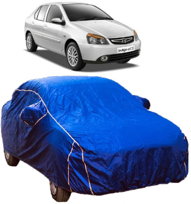 MoTRoX Car Cover For Tata Indigo eCS (With Mirror Pockets)(Blue)