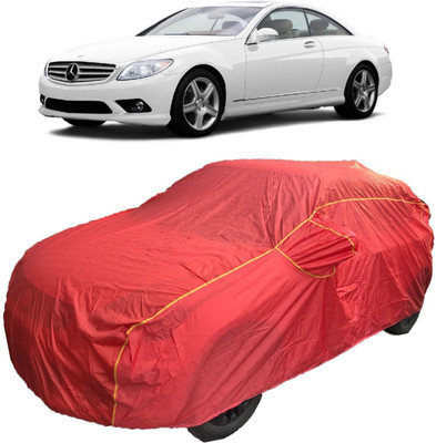 MoTRoX Car Cover For Mercedes Benz CL-Class (With Mirror Pockets)(Red)