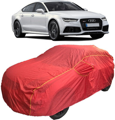 MoTRoX Car Cover For Audi S7 (With Mirror Pockets)(Red)