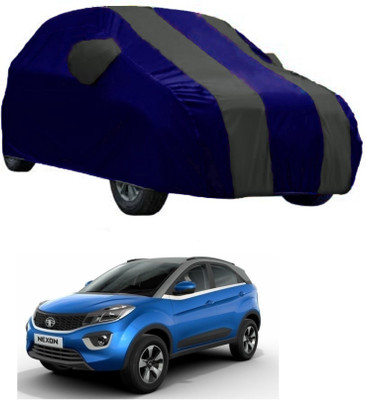 AutoRock Car Cover For Tata Nexon (With Mirror Pockets)(Grey)